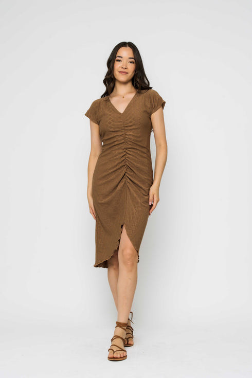 Danielle-Stretch Eyelet Dress